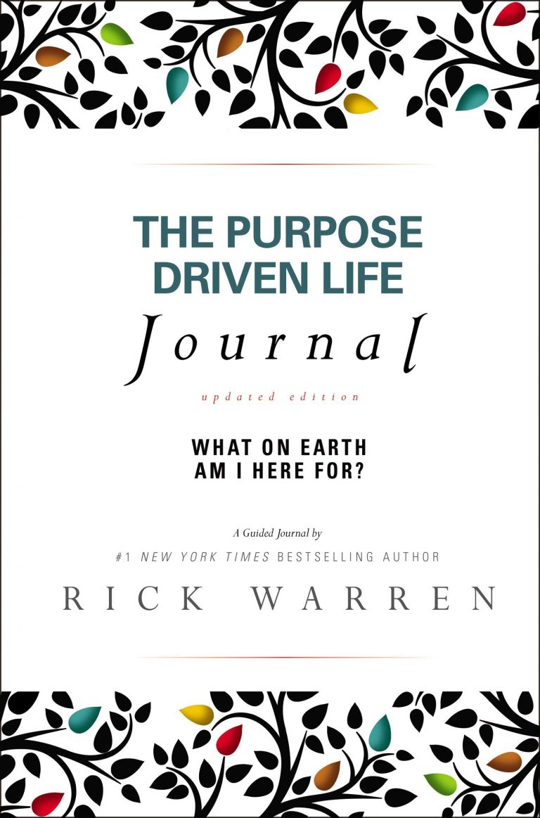 the-purpose-driven-life-journal-healthier-congregations